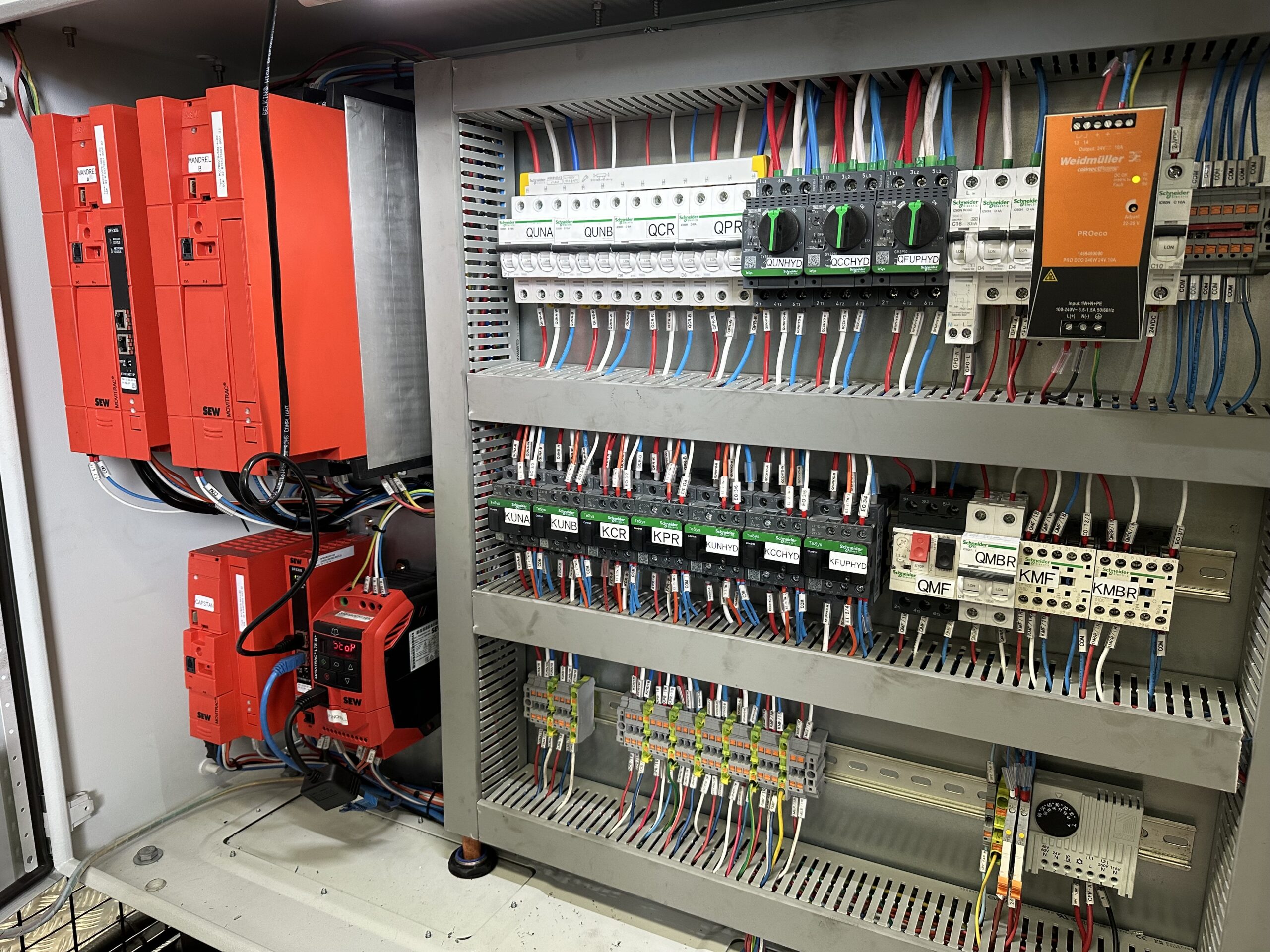Licensed electrician performing switchboard replacement and upgrade in Albury